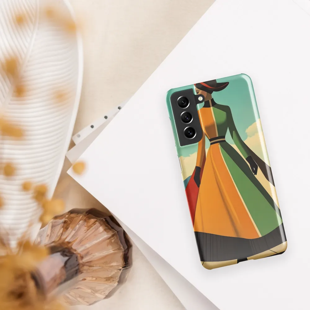 Elegance in Color | Phone Case |  S21 | Snap Case | Glossy