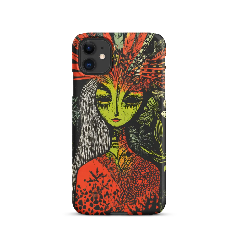 Mystical Flora: A Surreal Portrait