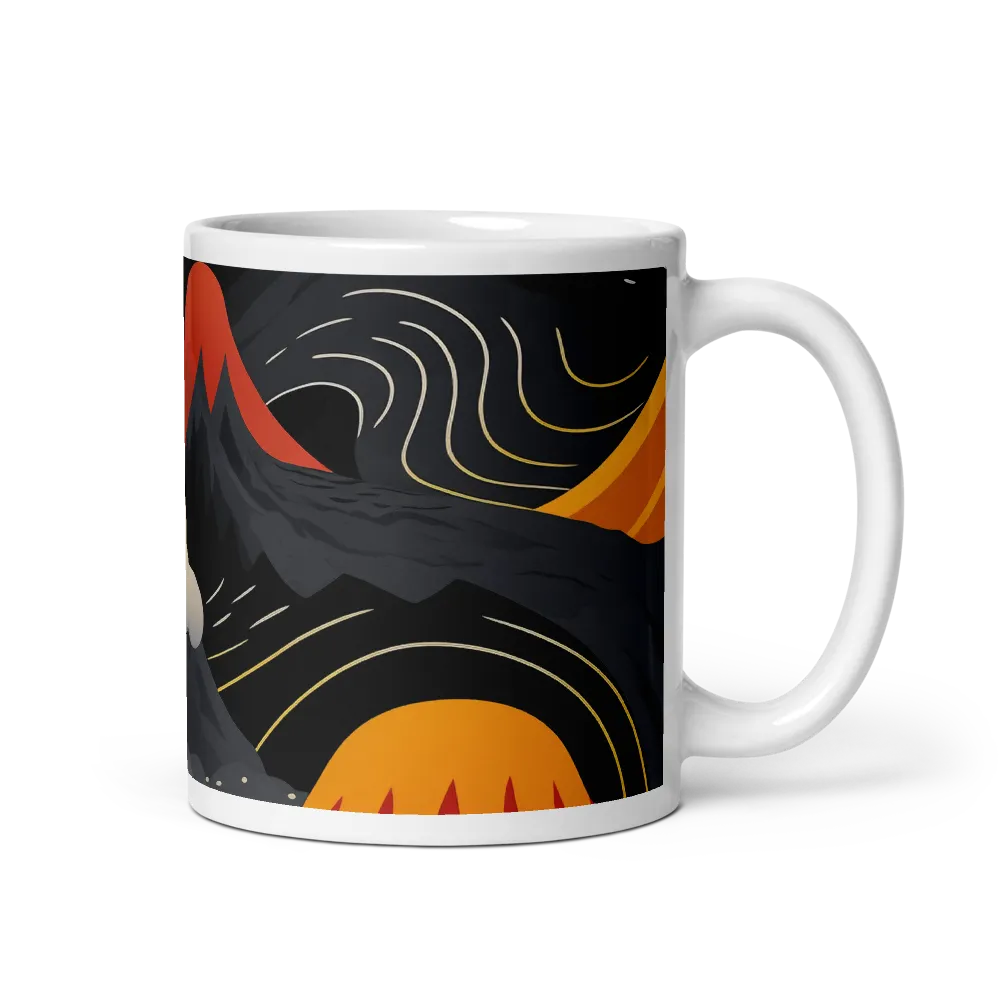 Eruption of Colors | Mug with White inside | 11 oz