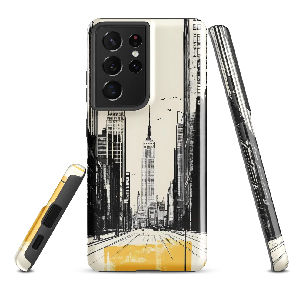 Urban Serenity: Empire State Reflection