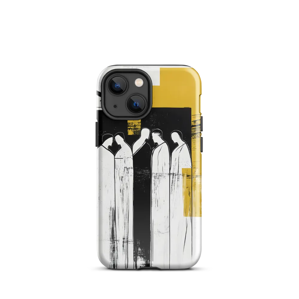 Contemplative Assemblage | Phone Case |  13 mini | Tough Case | Glossy