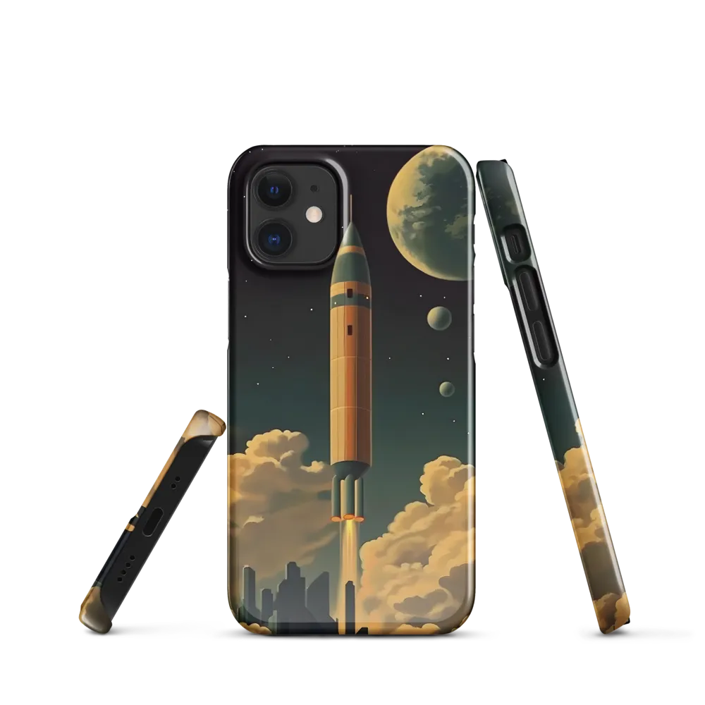 Journey Through the Cosmic Frontier | Phone Case |  12 Mini | Snap Case | Glossy
