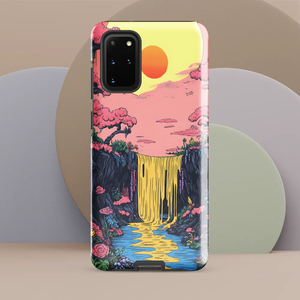 Ethereal Cascade of Blossoms