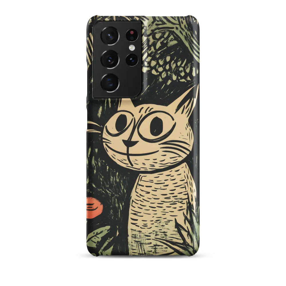 Whimsical Cat in the Forest
