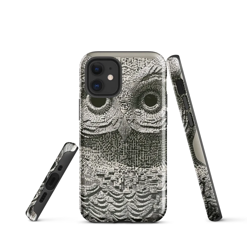 Intricate Owl of Textures