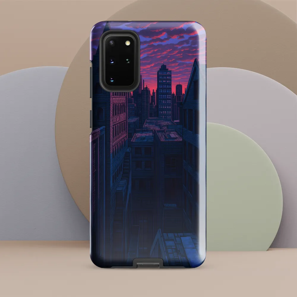 City of Secrets at Dusk | Phone Case |  S20 Plus | Tough Case | Glossy