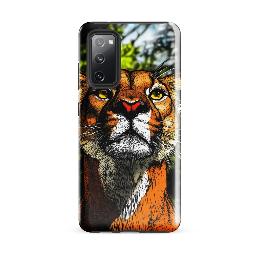 Regal Gaze: The Lioness in Focus