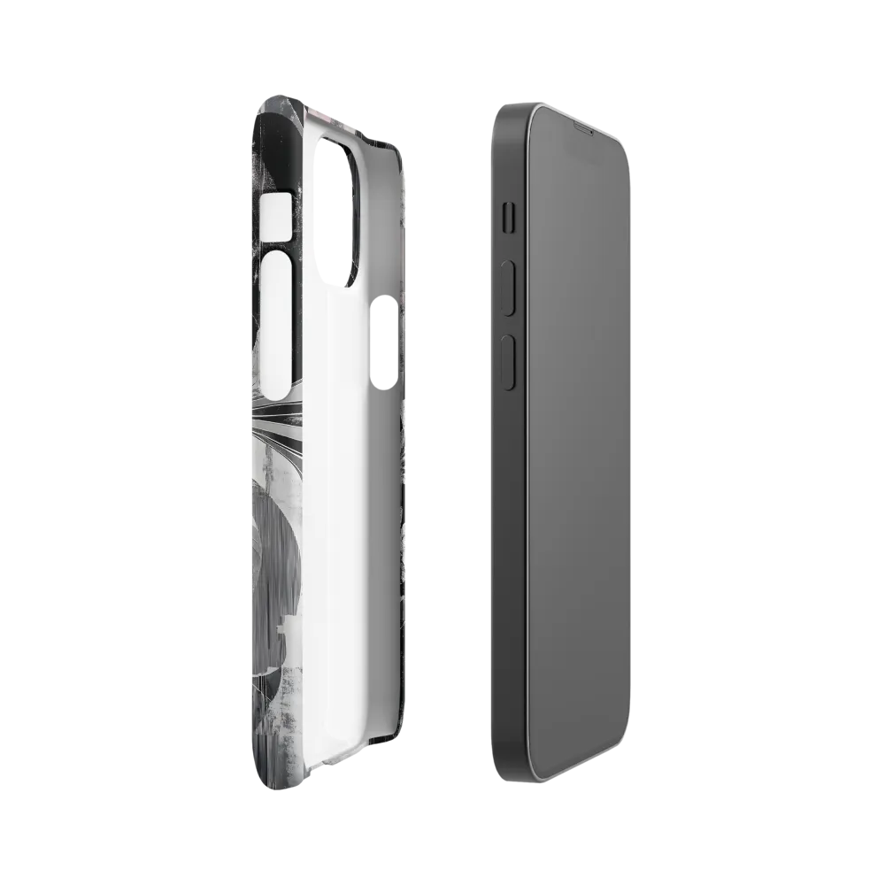 Floral Fusion in Monochrome