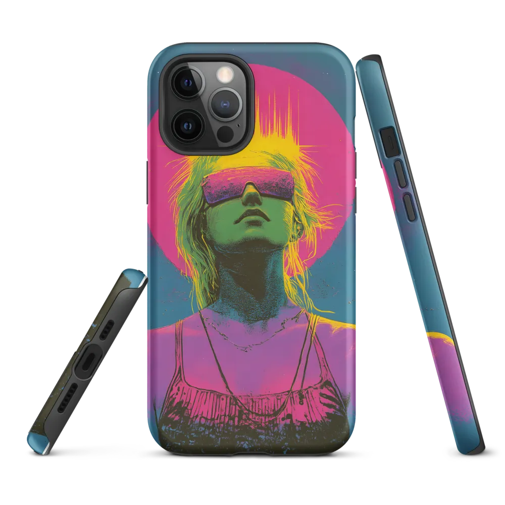 Neon Dreams: Portrait of a Modern Muse