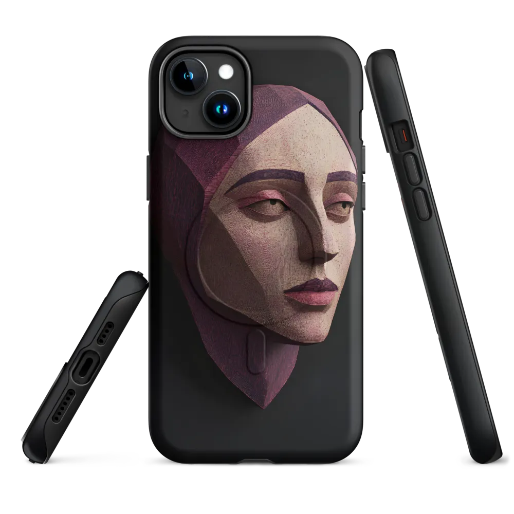 Geometric Elegance: A Contemporary Portrait