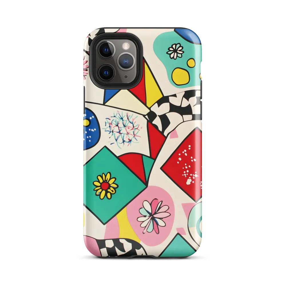 Joyful Geometry: A Playful Dance of Shapes and Colors