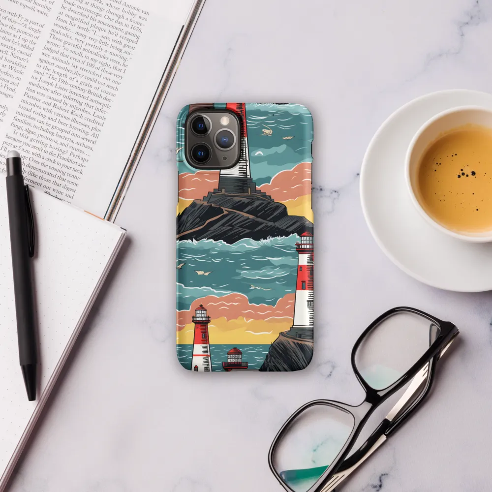 Lighthouses in a Whimsical Ocean