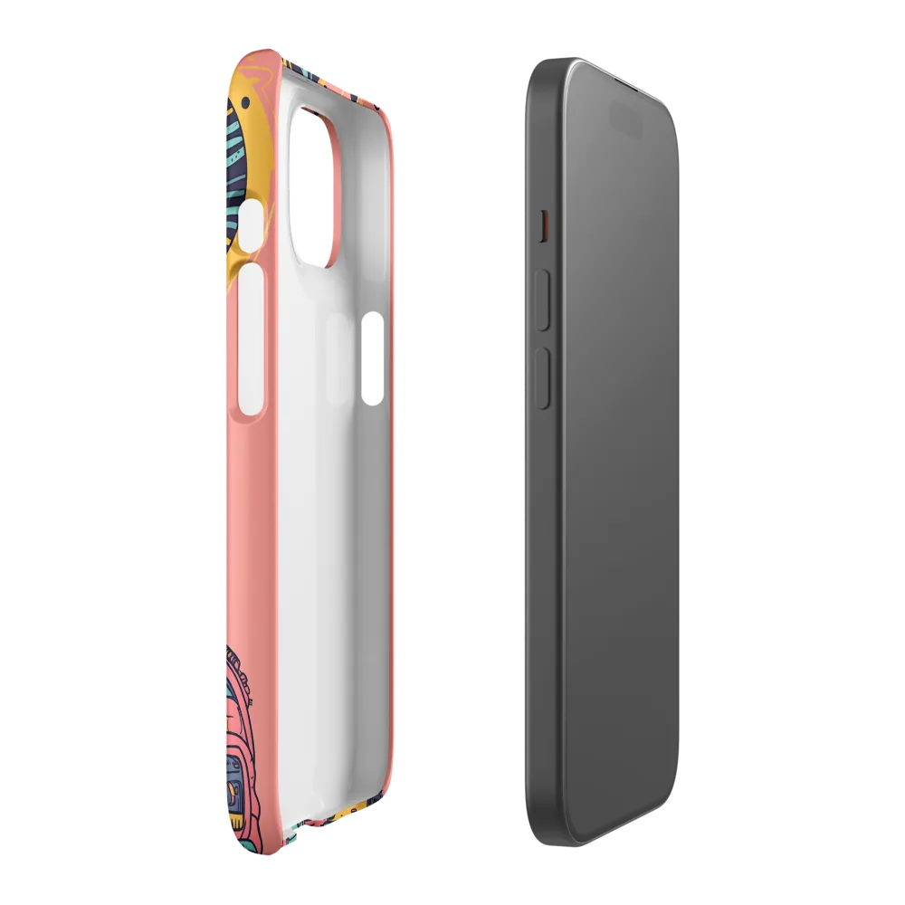 Exploration Beyond: A Digital Astronaut | Phone Case |  15 | Snap Case | Matte