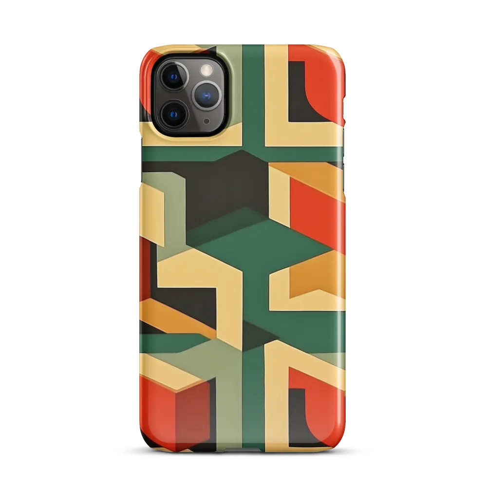 Dynamic Geometry: An Exploration of Form | Phone Case |  11 Pro Max | Snap Case | Glossy