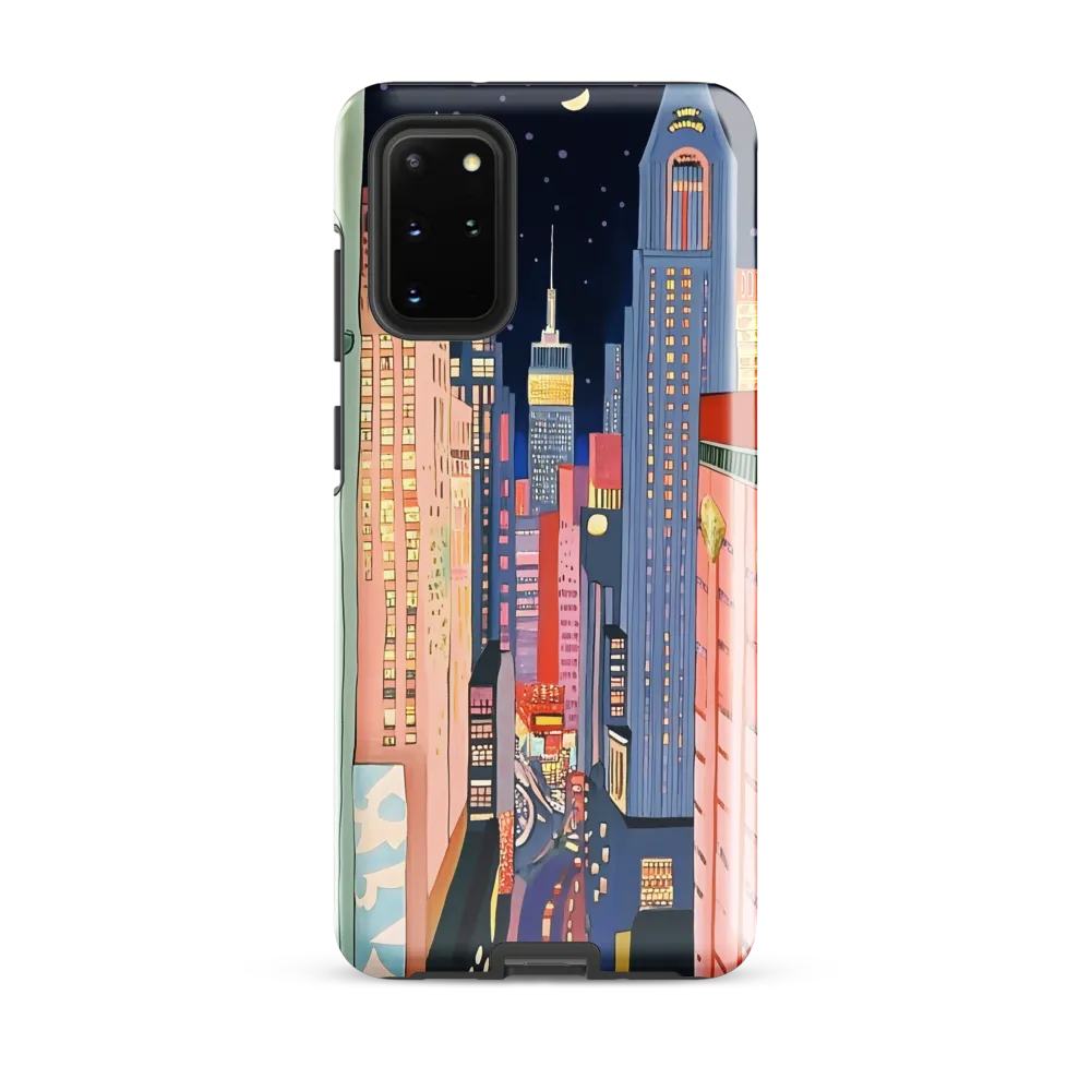Urban Dreamscape: A Pop Art Night | Phone Case |  S20 Plus | Tough Case | Glossy