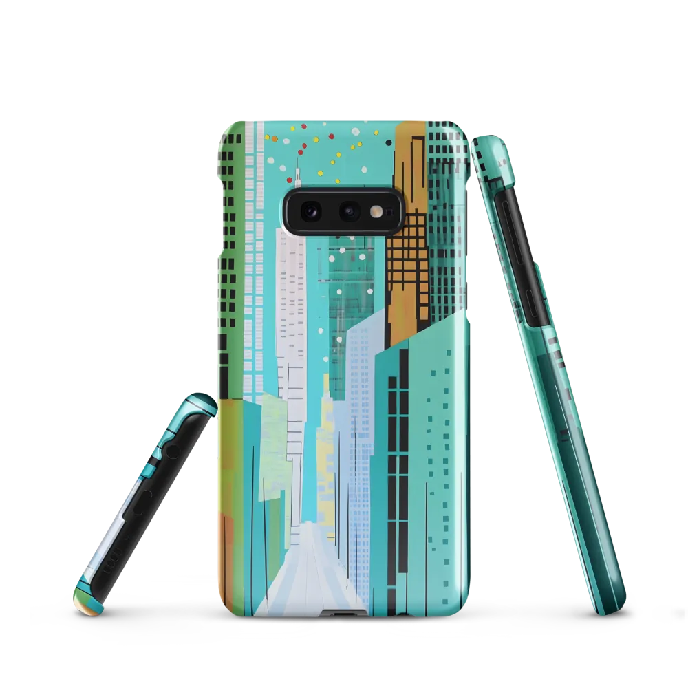 Urban Symphony in Turquoise