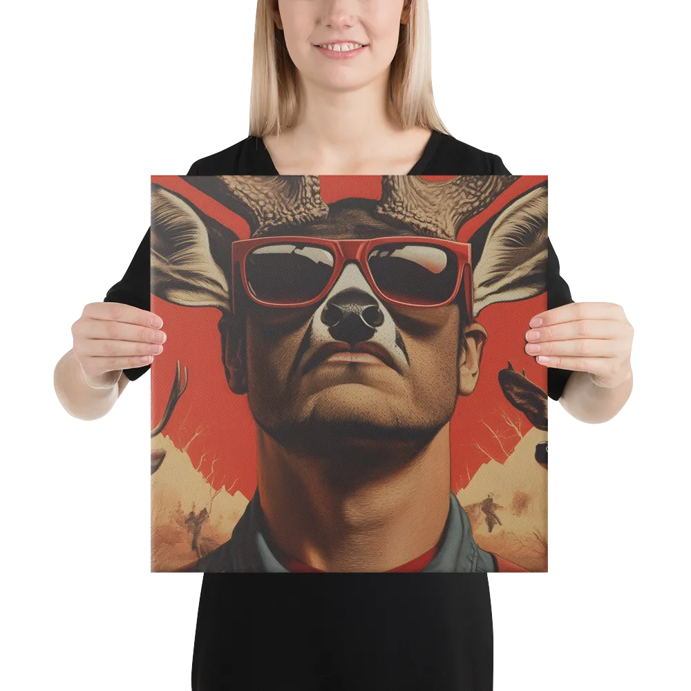 The Hunter's Spirit | Canvas | 16″×16″