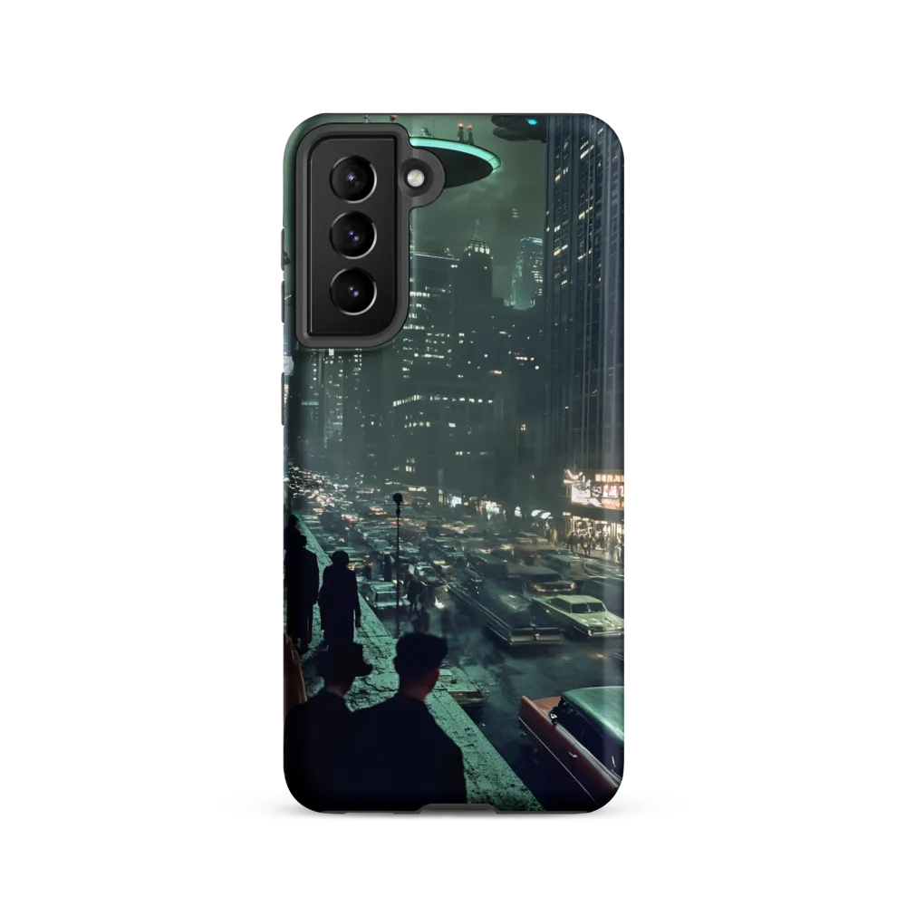 Mysterious Encounters in a Neon City