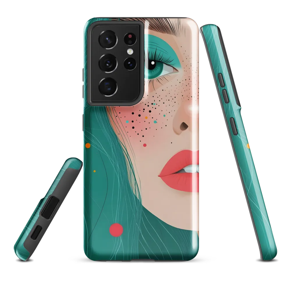 A Playful Portrait: Turquoise Temptation