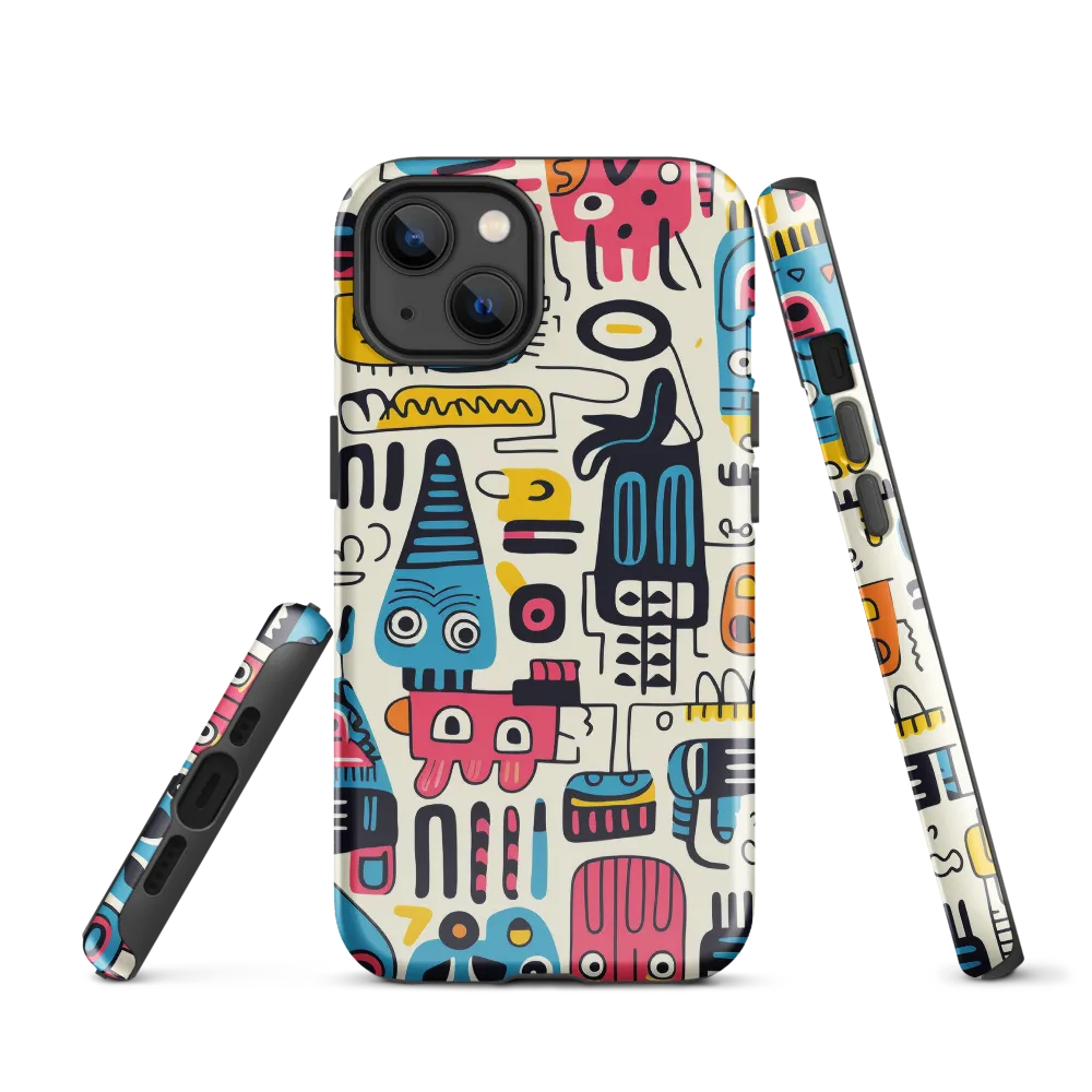Vibrant Whimsy | Phone Case |  13 | Tough Case | Glossy