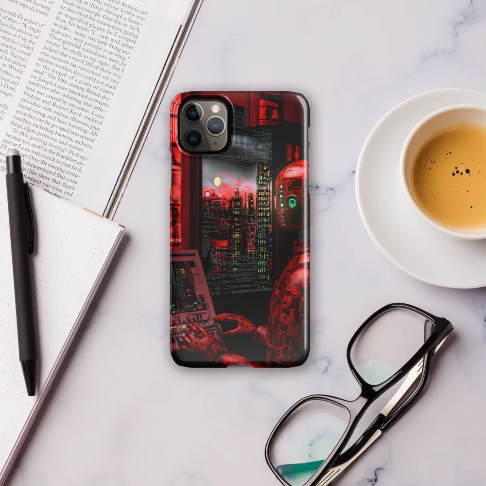 Urban Echoes of a Cybernetic Future | Phone Case |  11 Pro Max | Snap Case | Glossy