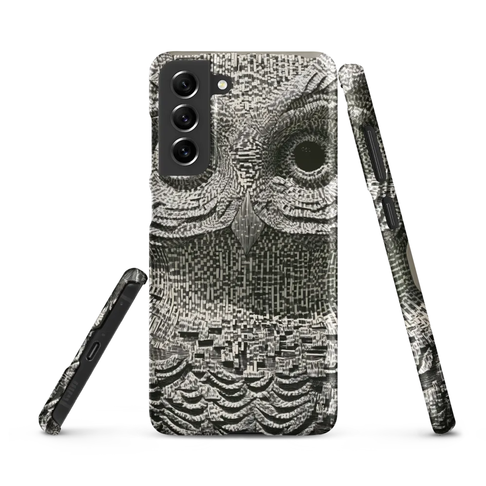 Intricate Owl of Textures