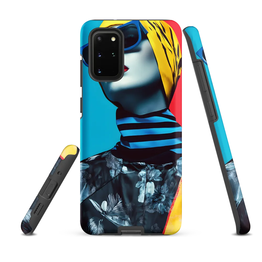 Vibrant Elegance in Modern Fashion | Phone Case |  S20 Plus | Tough Case | Matte