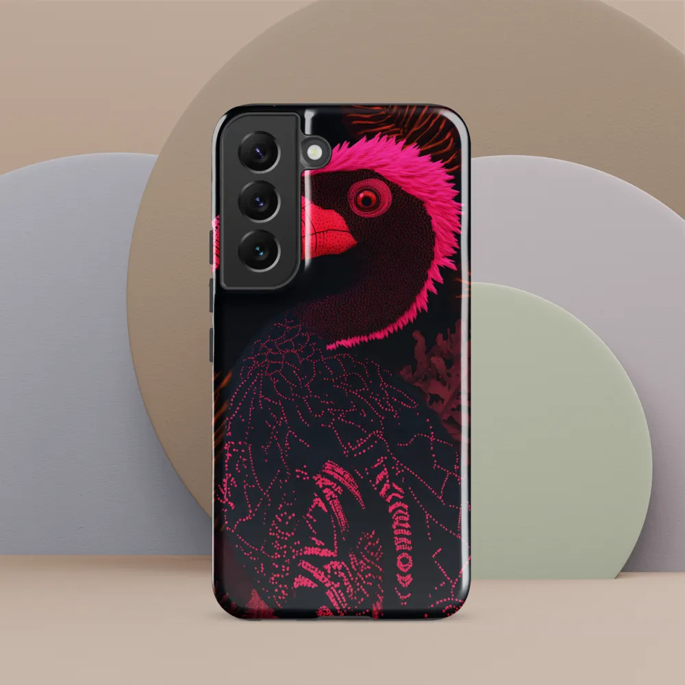 Tropical Echoes: A Modern Avian Portrait