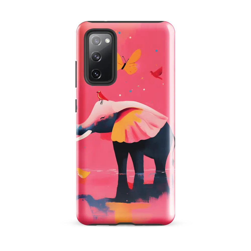 Whimsical Serenity: The Playful Elephant