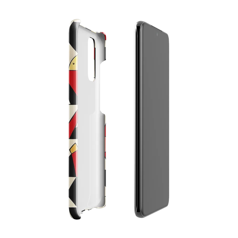 Dynamic Geometric Harmony | Phone Case |  S20 | Snap Case | Glossy