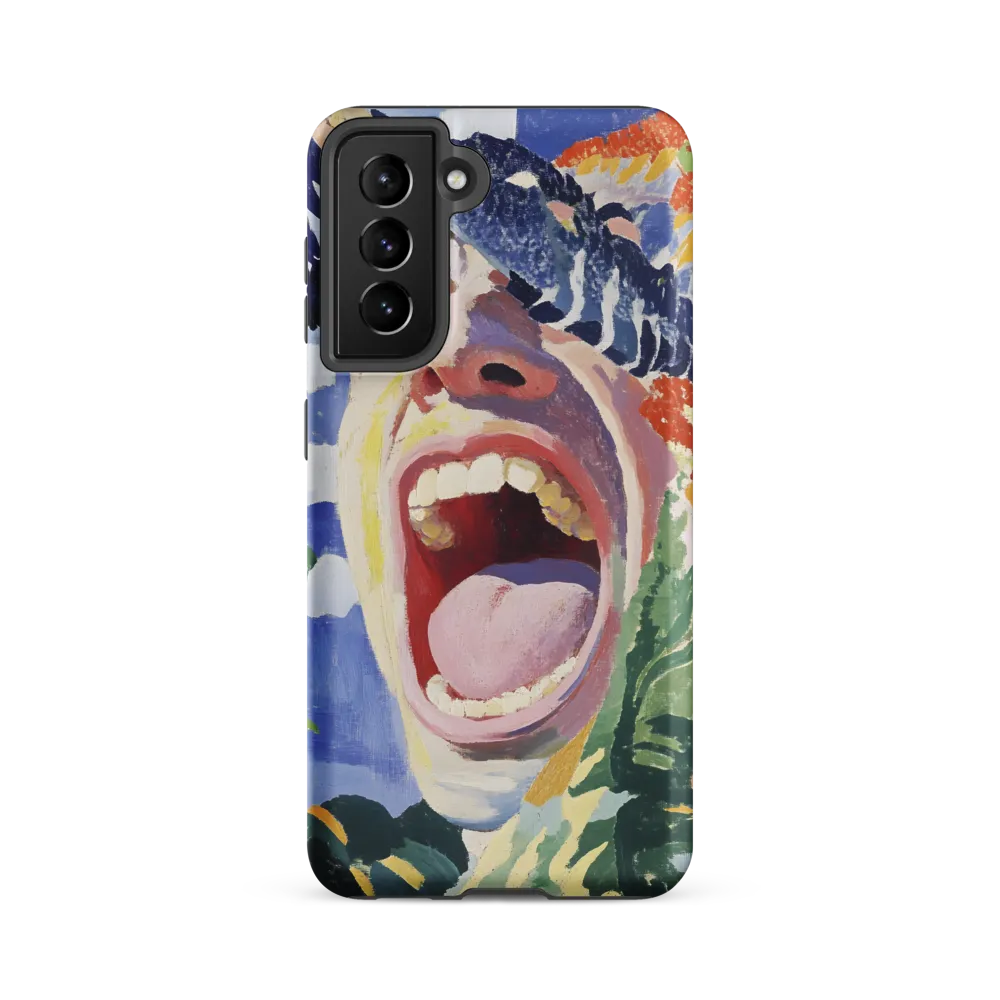 The Echo of Anguish | Phone Case |  S21 FE | Tough Case | Matte