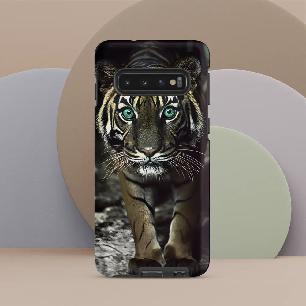 Majestic Gaze: The Tiger's Presence