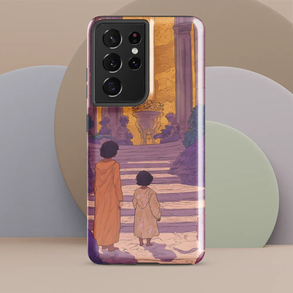 Journey into the Light | Phone Case |  S21 Ultra | Tough Case | Glossy