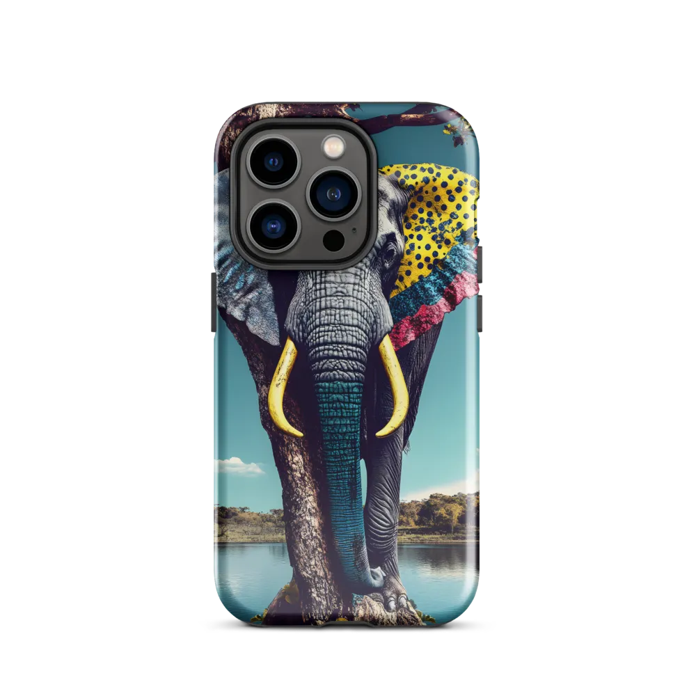 Playful Elegance: The Surreal Elephant