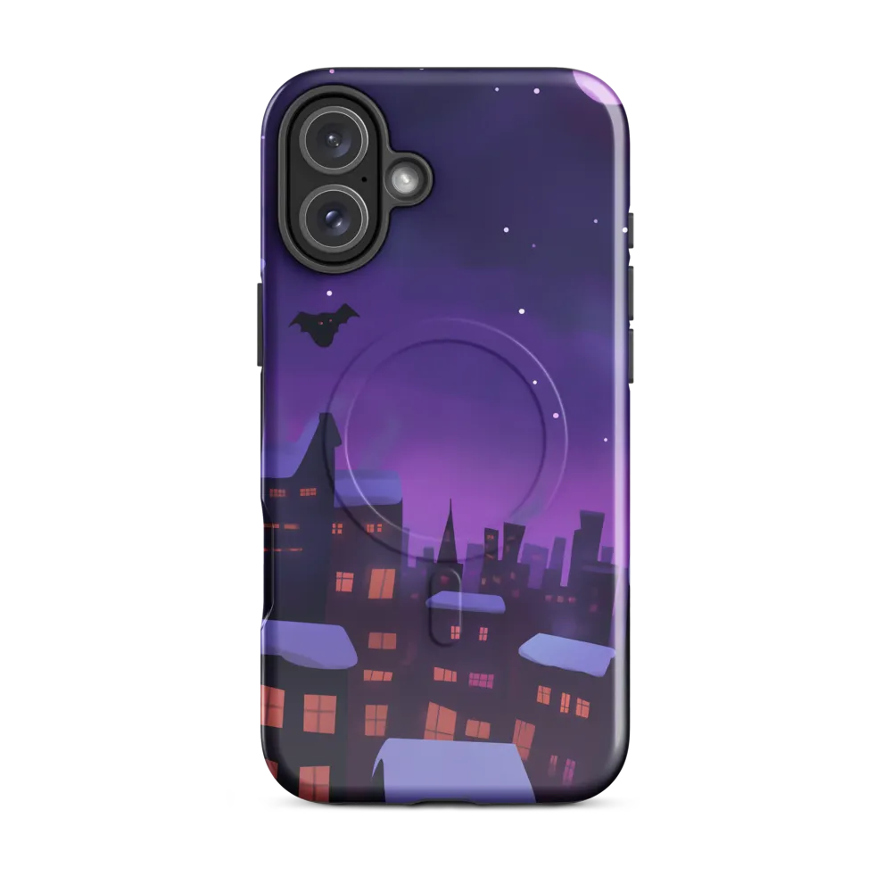 Mystical Night in the City | Phone Case |  16 Plus | MagSafe® Tough Case | Glossy