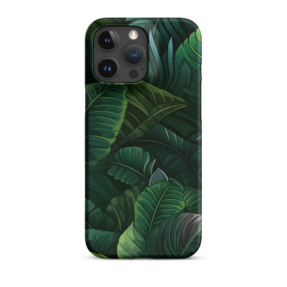 Lush Canopy: A Tropical Foliage Study