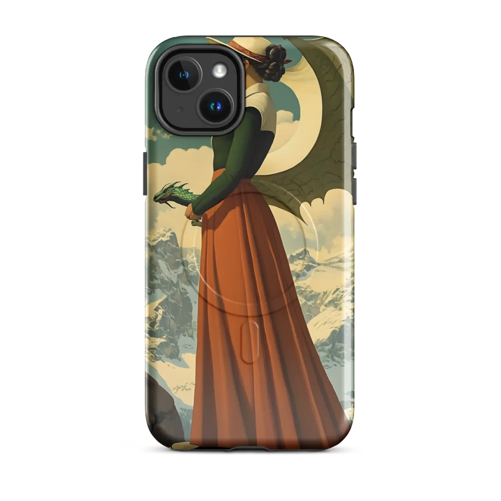 Mystic Harmony: The Dragon Keeper | Phone Case |  14 Plus | MagSafe® Tough Case | Glossy