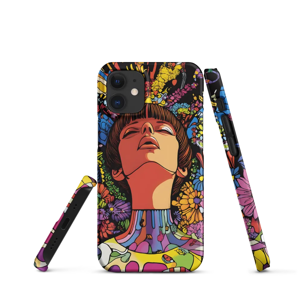 Vibrant Ecstasy: A Psychedelic Portrait
