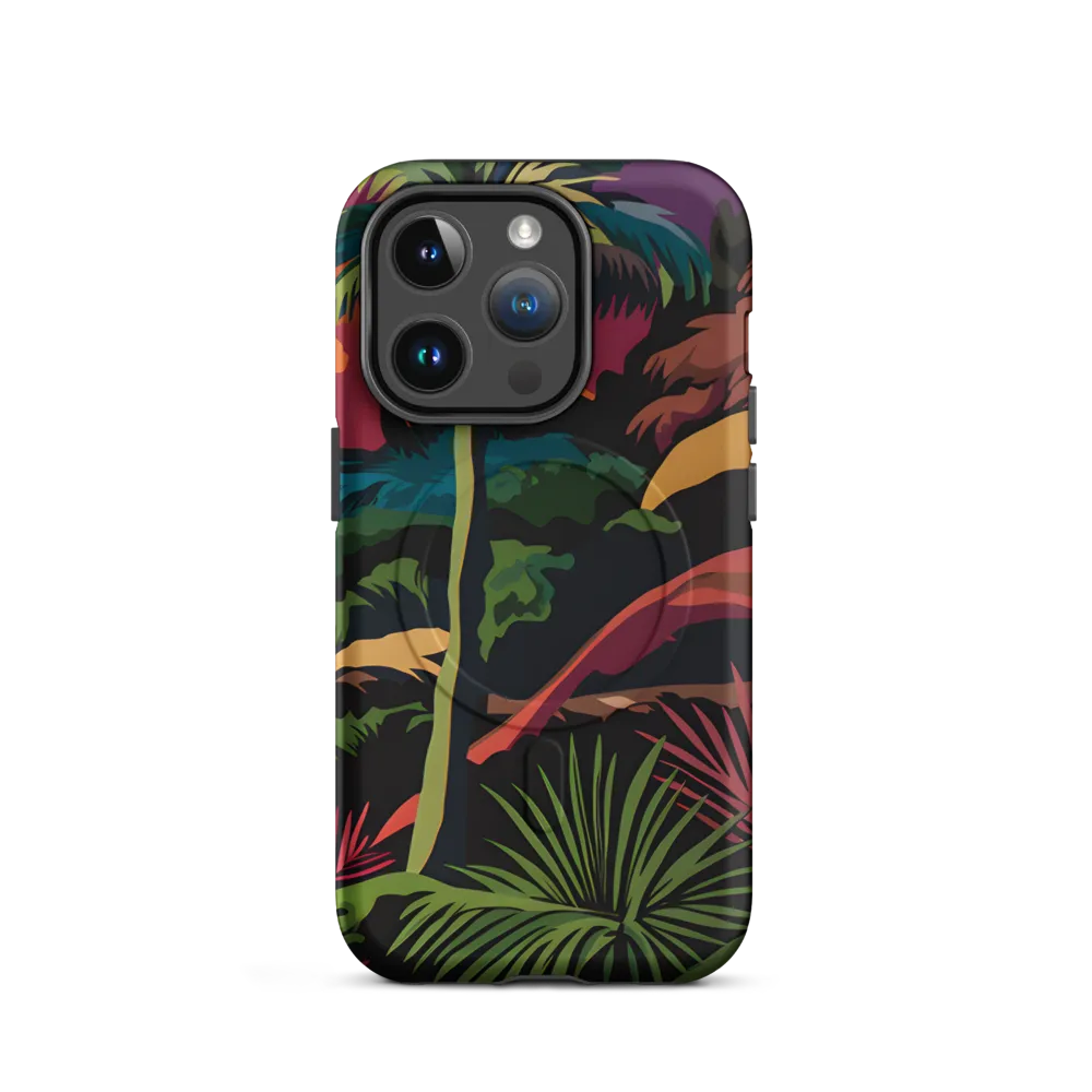 Tropical Sunset Escape | Phone Case |  14 Pro | MagSafe® Tough Case | Matte