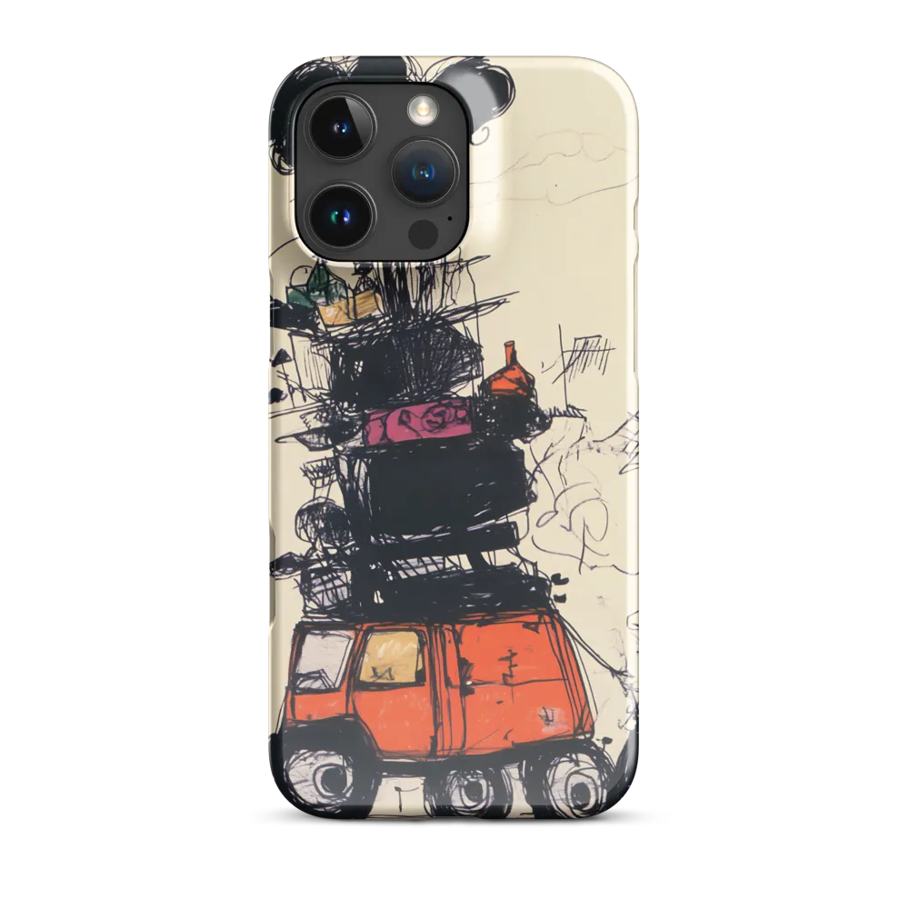 The Whimsical Hauler | Phone Case |  16 Pro Max | Snap Case | Glossy