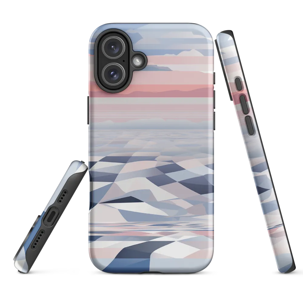 Serenity in Abstraction | Phone Case |  16 Plus | Tough Case | Matte