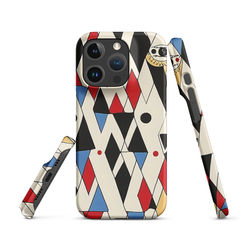 Dynamic Geometric Symphony | Phone Case |  16 Pro | Snap Case | Matte