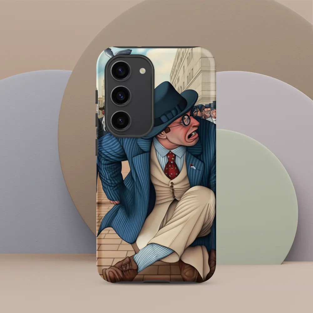 Caught in Tension | Phone Case |  S23 | Tough Case | Matte