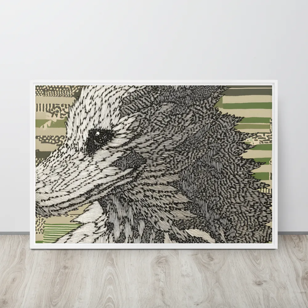 Reflections of the Forest | Canvas with White Frame | 24″×36″