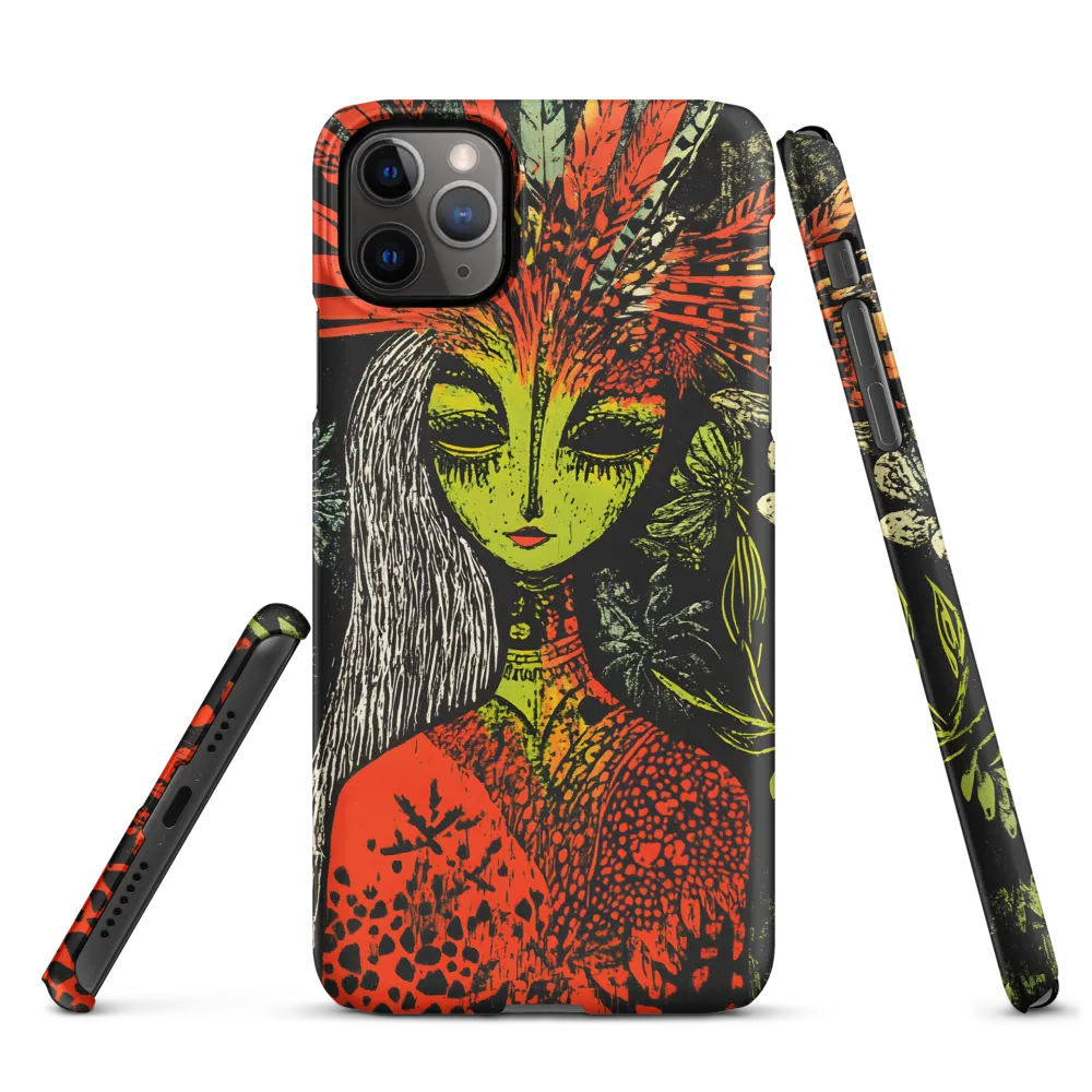 Mystical Flora: A Surreal Portrait