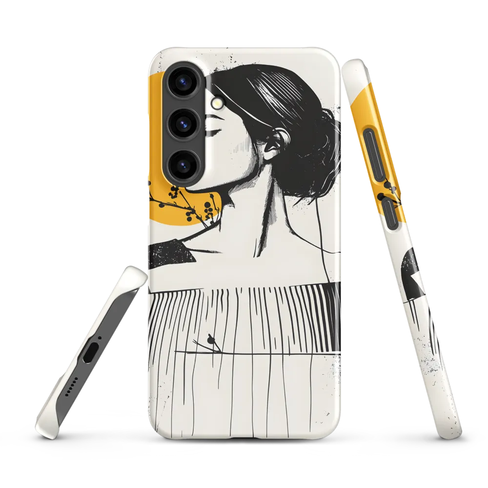 Whispers of Serenity | Phone Case |  S24 Plus | Snap Case | Glossy