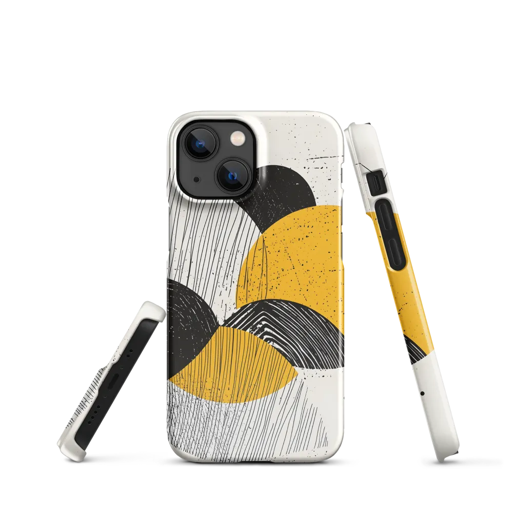 Dynamic Harmony in Black and Yellow