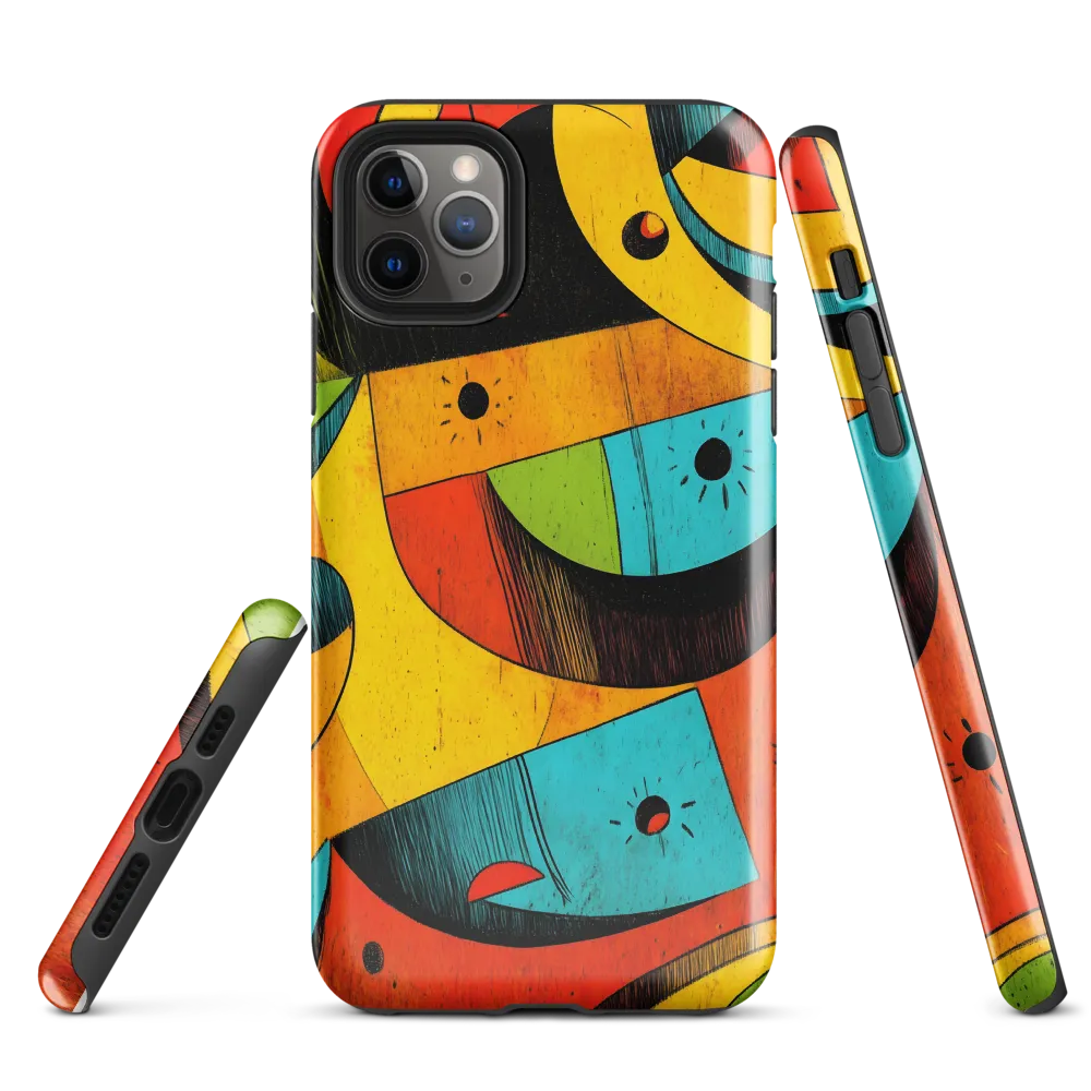 Rhythms of Color and Form | Phone Case |  11 Pro Max | Tough Case | Glossy