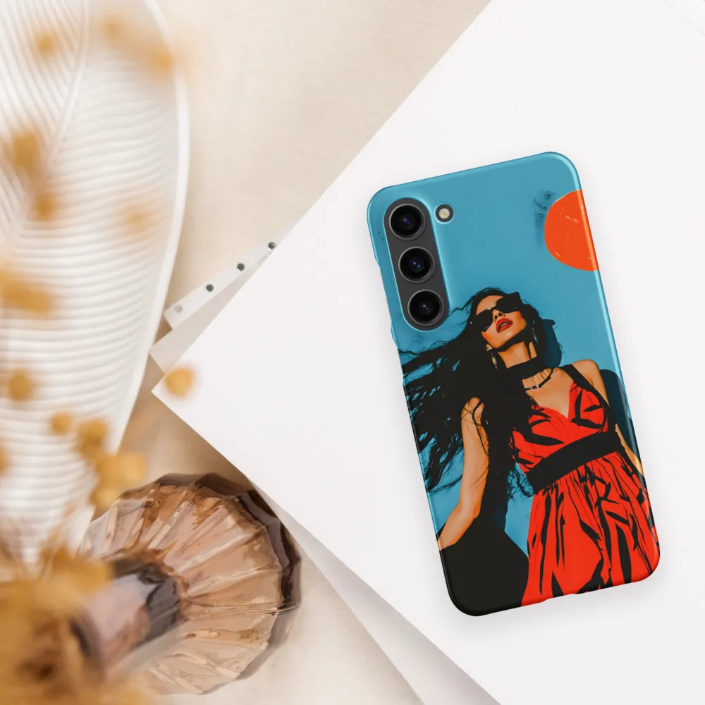 Sunset in Fashion: A Modern Portrait