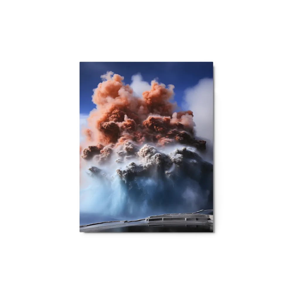 Eruption of Elements | Metal Print | 11″×14″